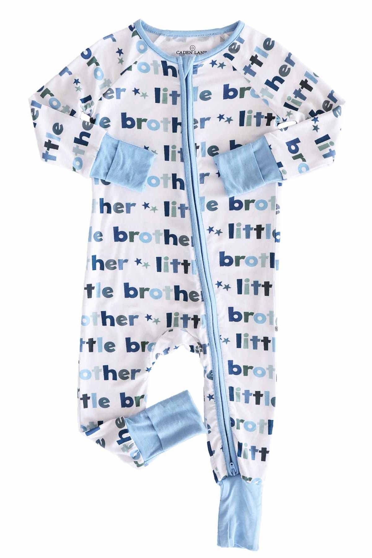 Little Brother Convertible Bamboo Zip Romper