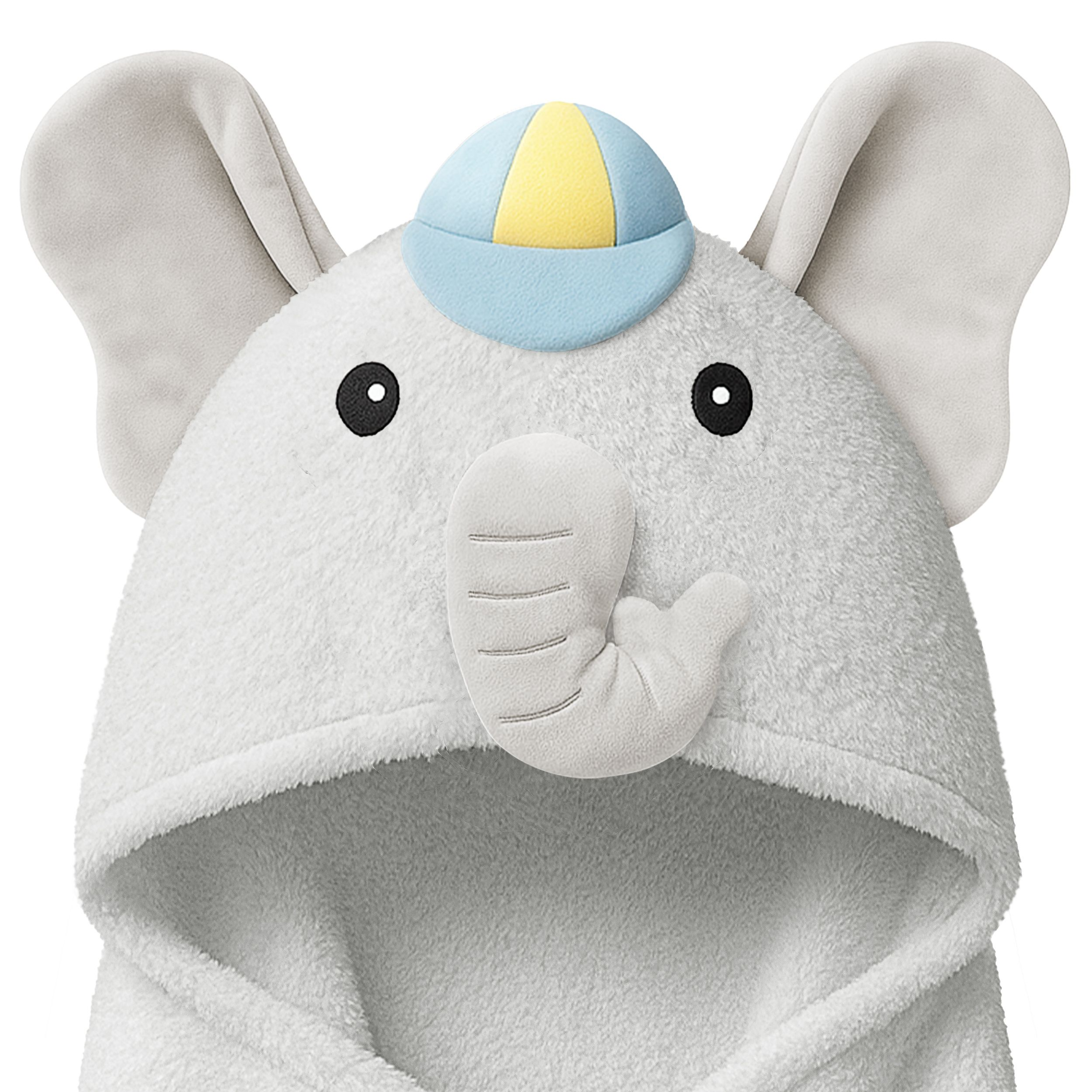 Playpals Hooded Baby Bath Towels for Newborn