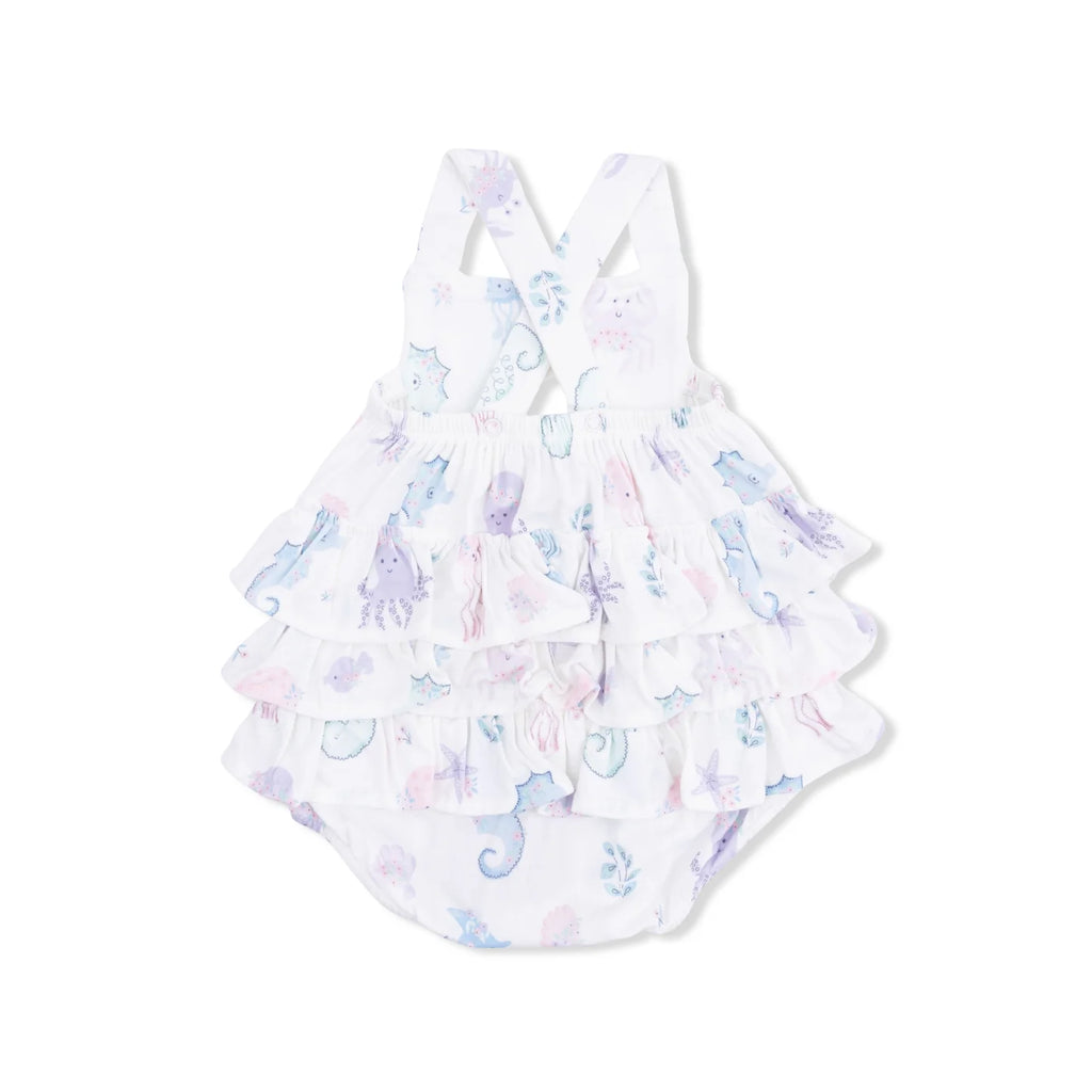 Floral Sea Creatures Sunsuit