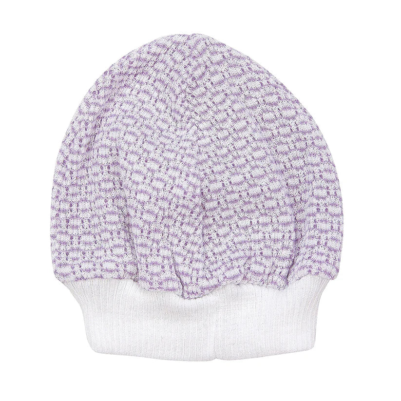 Lavender Knit Beanie