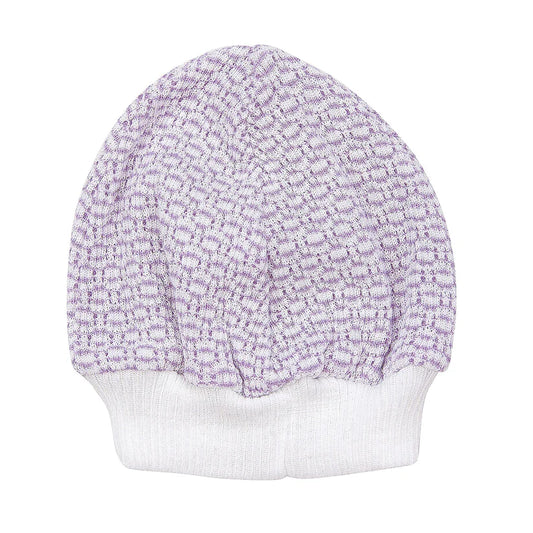 Lavender Knit Beanie