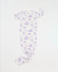 Lavender Toile Gown