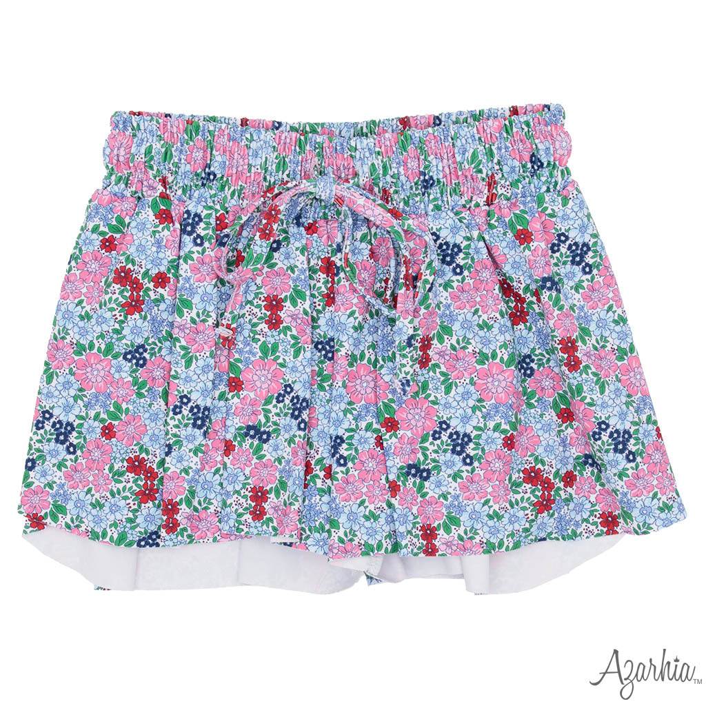 London Floral Butterfly Short