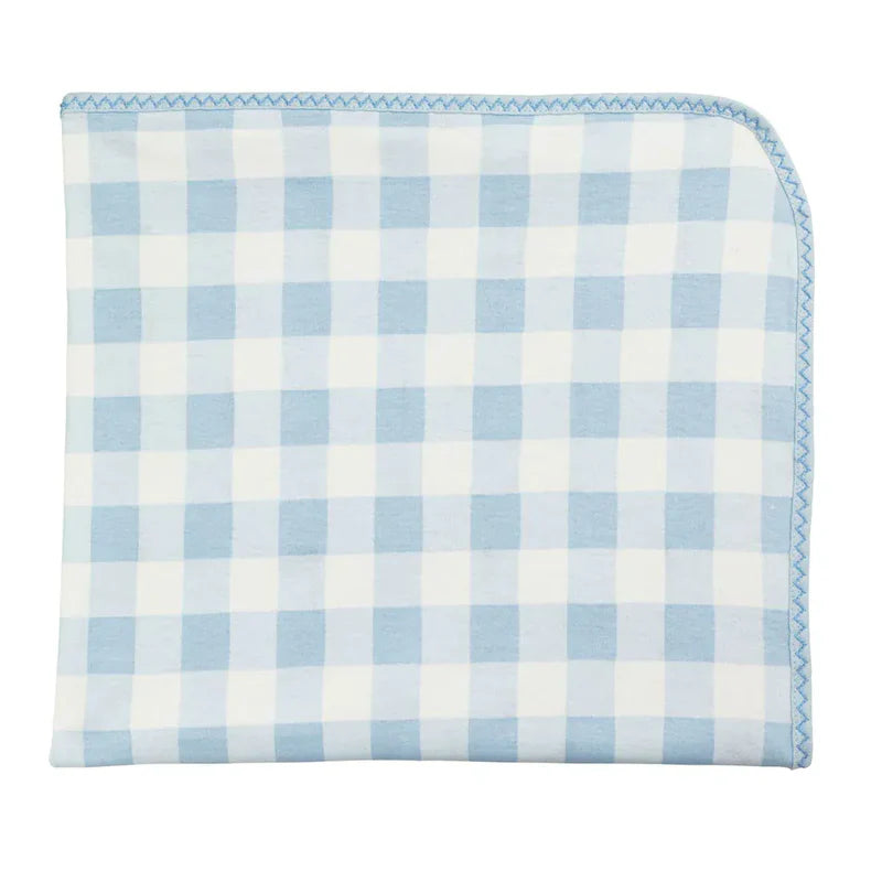 Boy Gingham Arrival Blanket