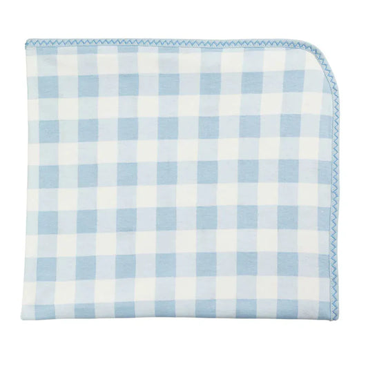 Boy Gingham Arrival Blanket