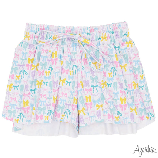 Pastel Bows Butterfly Short