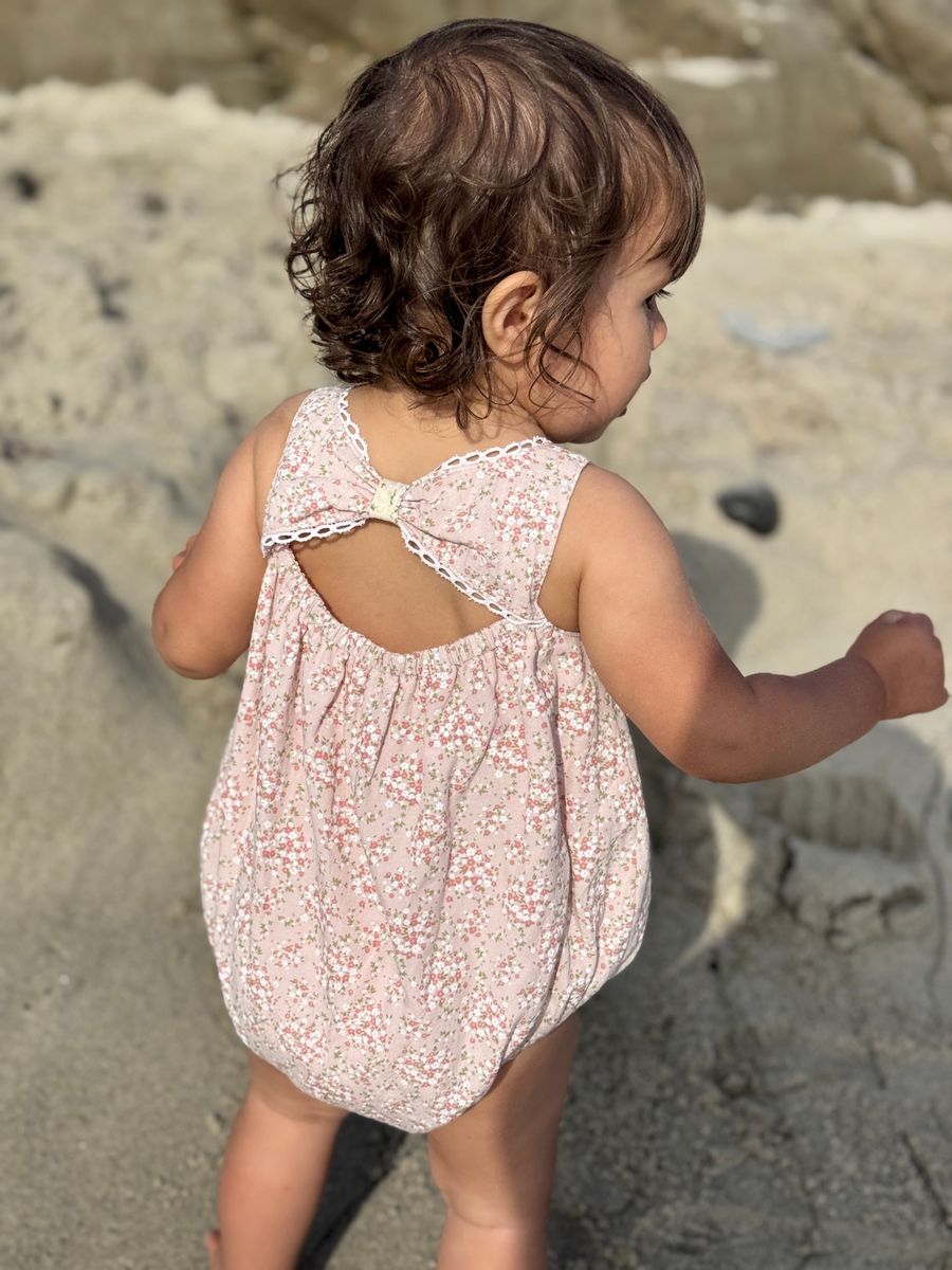 Pink Floral Evie Bubble