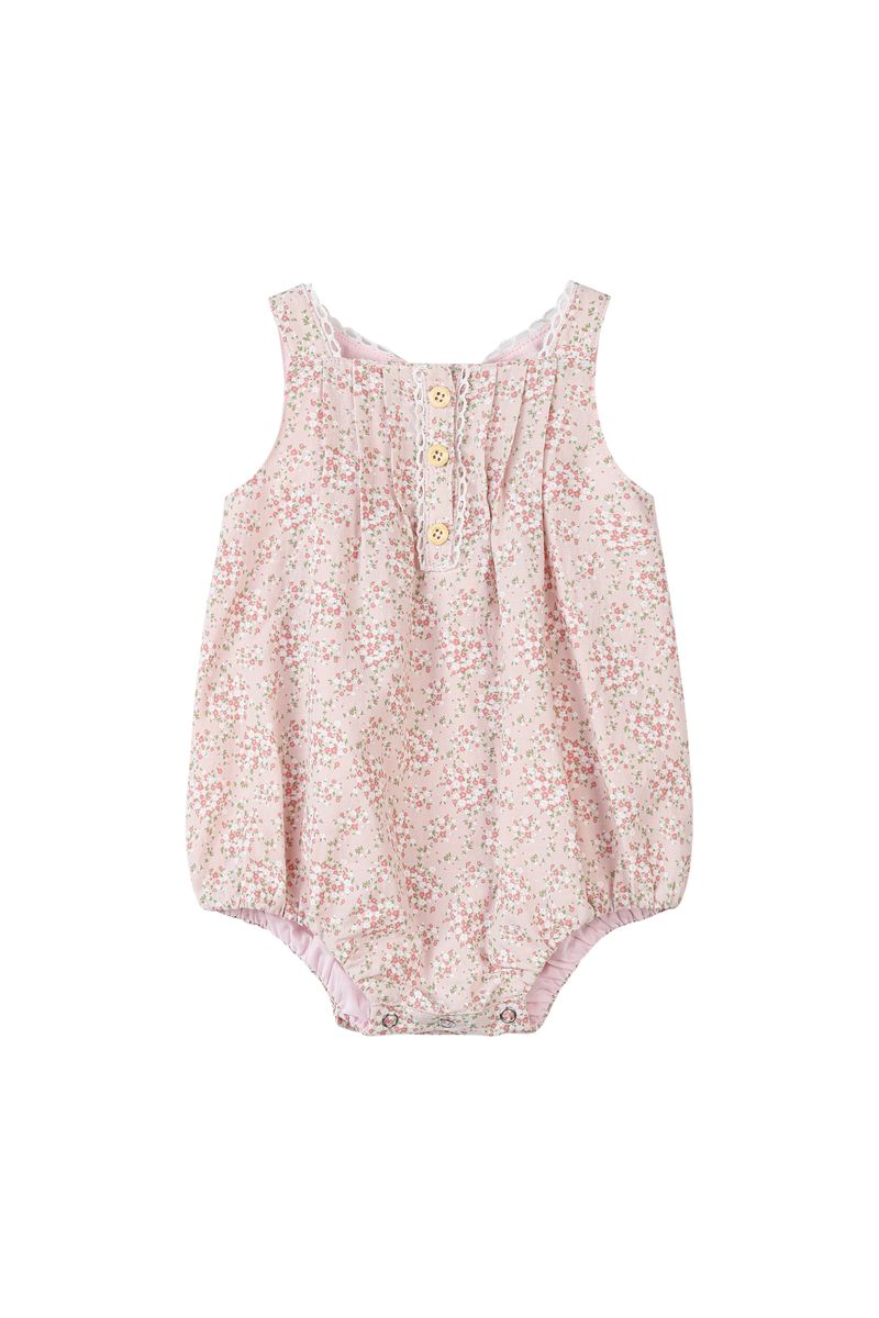 Pink Floral Evie Bubble