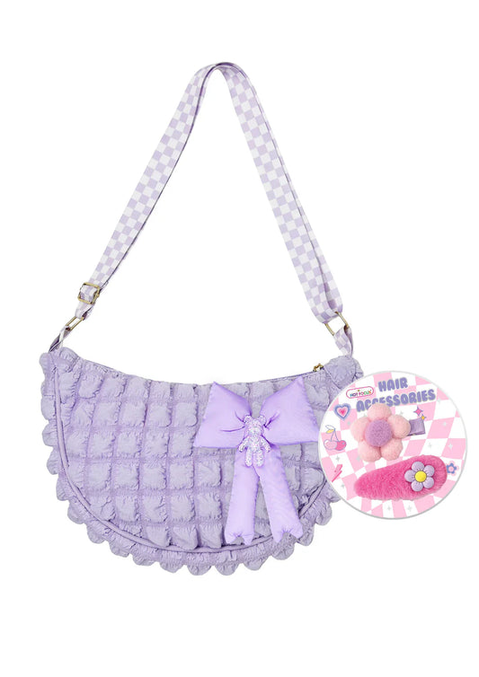 Hot Focus Beautiful Puffer Crossbody Bag