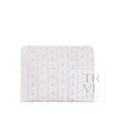 RIBBON FLORAL PINK ROADIE MEDIUM ZIP POUCH