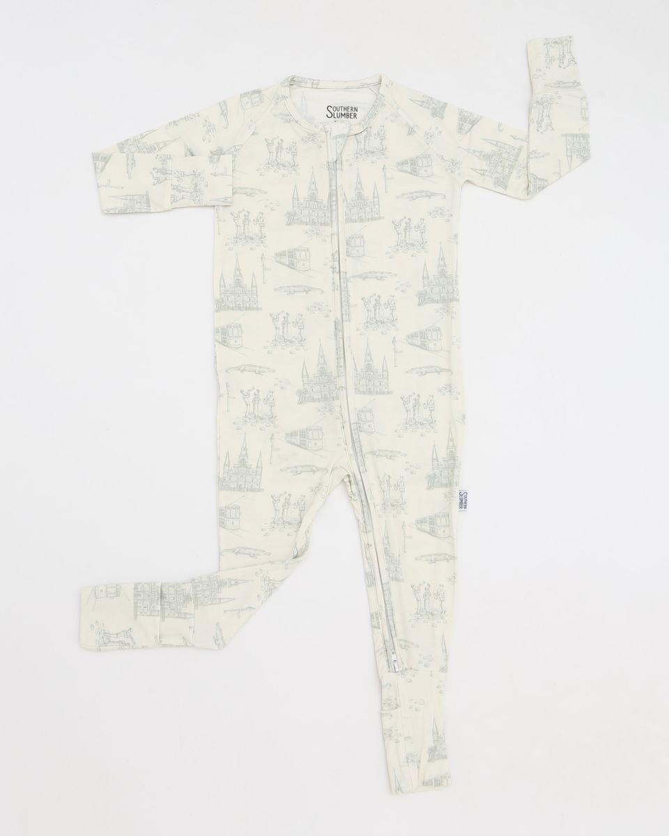 Sage Toile Sleeper