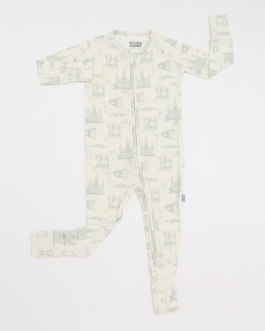 Sage Toile Sleeper