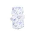 Baby Blue Vine Swaddle