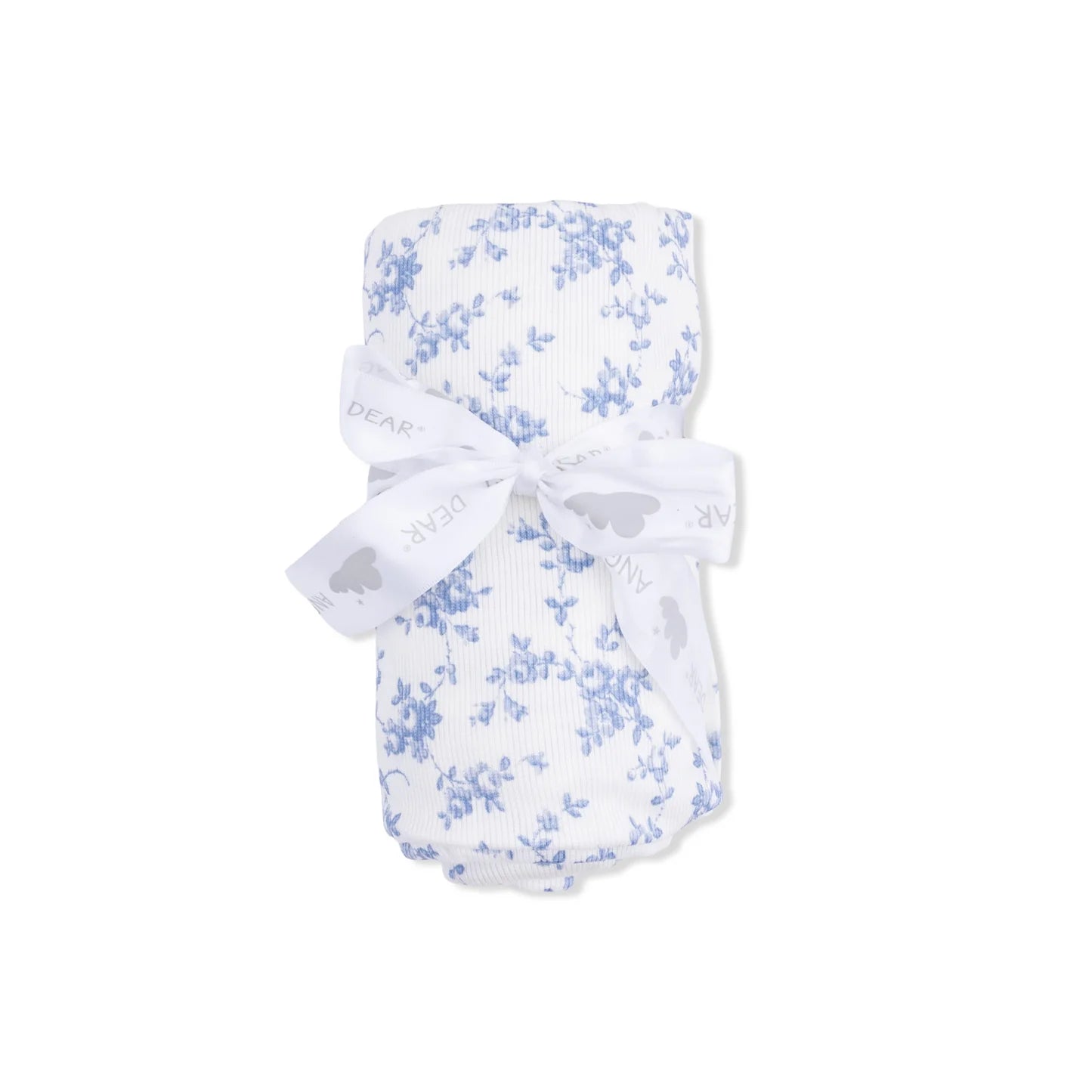 Baby Blue Vine Swaddle