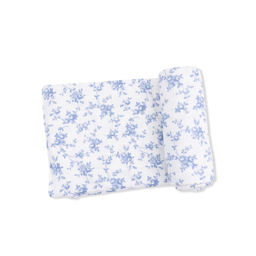 Baby Blue Vine Swaddle