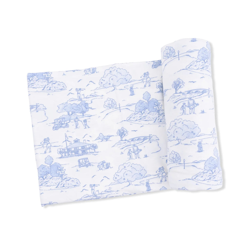 Golf Toile Swaddle