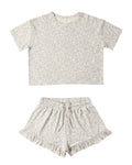 Blue Meadow Short Set