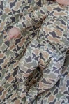 CAMO CUTIE BAMBOO ZIPPER FOOTIE