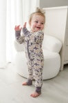 CAMO CUTIE CONVERTIBLE BAMBOO ZIP ROMPER