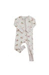 LITTLE MALLARD CONVERTIBLE BAMBOO ZIP ROMPER