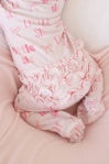 LITTLE SIS RUFFLE ZIPPER FOOTIE