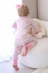 LITTLE SIS CONVERTIBLE ZIP ROMPER