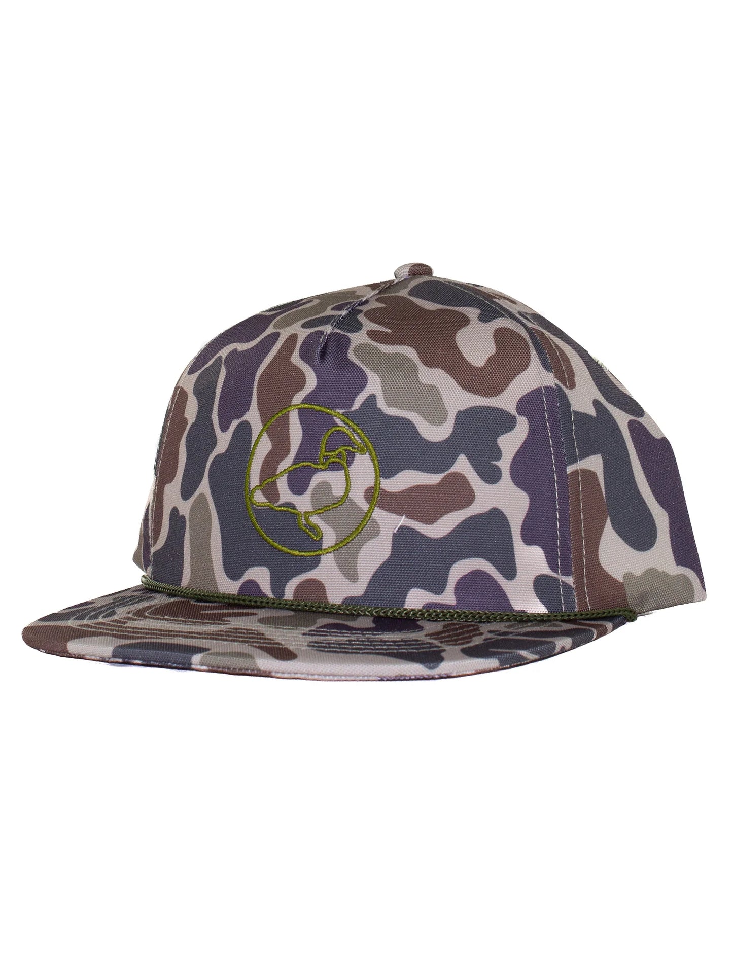 Vintage Camo Sportsman Rope Hat