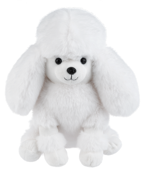 White Pom-Pom Poodle